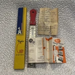 Vintage 1950/60s Taylor Thermometer Candy & Jelly Guide #5916 Box Paperwork. Fixed Price $12.00.