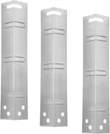 Set Of Three Stainless Steel Heat Plates For 3 Burner Walmart Expert Grill Model. Fixed Price $21.99.