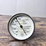 Vintage Martha Stewart Stainless Steel Oven Safe Meat Thermometer - Works!. Fixed Price $10.99.