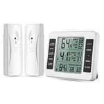 Refrigerator Thermometer, Digital Fridge Freezer Thermometer With Audible Ala.... Fixed Price $35.99.
