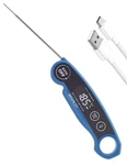 Brapilot Digital Meat Thermometer Rechargeable,waterproof Kitchen Blue. Fixed Price $26.90.