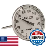 Taylor 61054j Commercial Series Instant-read Analog Bimetal Meat Thermometer. Fixed Price $49.17.