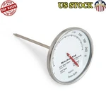 Leave-in Meat Thermometer Analog 3 Inch Dial Stainless Steel Cooking Tool New. Fixed Price $14.54.