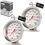 Oven Thermometer 2.4 Inch Temperature Gauge With 360 Rotating Hook Ba. Fixed Price $23.84.
