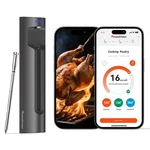 Meatmeet S Pro Wireless Meat Thermometer, 1080 F, 6 Sensors, Bluetooth, Smart Ap. Fixed Price $100.90.