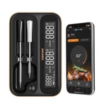 Dual Band Wireless Meat Thermometer With 2 Probes And 360 Lcd Display. Fixed Price $127.99.
