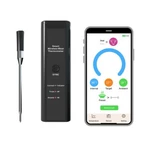 Wireless Meat Thermometer - Long Range With Bluetooth Bbq-turkey. Fixed Price $59.00.
