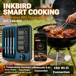 Inkbird Wireless Meat Thermometer Bbq Grill Food Cooking 5g Wifi Bluetooth 5.4v. Fixed Price $93.59.