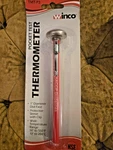 Pocket Thermometer: 0-220 F Nsf Certified - Quick Read, Stainless Steel. Fixed Price $8.54.