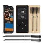 Wireless Meat Thermometer Bluetooth 2 Probe Smart Bbq Grill App. Fixed Price $59.99.