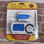 Taylor 1479-82 Wireless Thermometer With Remote Pager Plus Timer Up To 200 Feet. Fixed Price $28.50.