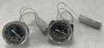 Lot Of 2 Oem Commercial Accutemp V20664002 Thermometer Gauge. Fixed Price $10.00.