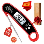 Alpha Grillers Instant Read Meat Thermometer For Grill Smoking And Cooking Temp. Fixed Price $12.45.