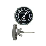 Tel-tru Bq225 Barbecue Grill Thermometer, 2 Inch Dial And 2.13 Stem. Fixed Price $65.40.