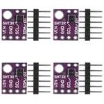 4-pcs Sht31-d Temperature Humidity Sensor Gy-sht31-d Breakout Module. Fixed Price $31.99.
