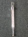 Vintage Candy Jelly Fudge Deep Fry Glass Adjustable Thermometer 8". Fixed Price $9.99.