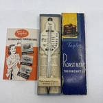 Vintage Taylor Roast Meat Thermometer #5936 W/box, Manual & Recipes Free Ship!. Fixed Price $11.99.