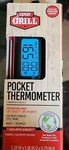 Expert Grill Digital Pocket Thermometer Fast Read Backlit Lcd Stainless Probe. Fixed Price $18.00.