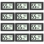 12-pack Mini Hygrometer Indoor Humidity Meter, Highly Accurate Digital Thermo.... Fixed Price $31.28.