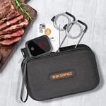 Inkbird Bluetooth Ibt-2x Meat Thermometer 2 Probes Grill For Weber Storage Case. Fixed Price $32.50.