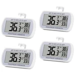 4 Pack Digital Refrigerator Thermometer Fridge Freezer Room Water.... Fixed Price $36.05.