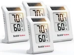 New Baldr 4-pack Digital Hygrometer Thermometer, Solar Power With Battery Backup. Fixed Price $32.16.
