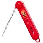 Temppro Tp03b Digital Meat Thermometer For Cooking, Orange Red, Bright Red. Fixed Price $13.04.