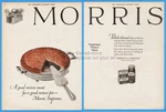 1922 Morris Supreme Mince Meat Pie Vintage Kitchen Foods Art Magazine Ad. Fixed Price $10.79.