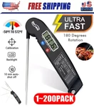 Instant Read Digital Meat Thermometer Bbq Grill Smoker For Kitchen Food Cooking. Fixed Price $831.79.