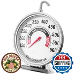 Extra Large 3" Oven Thermometer With Easy-read Dial 150-600 F Pro Accurate Tem. Fixed Price $20.90.