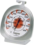 Silver Oven Thermometer One Size W/ Large Dial & Hanging Hook For Kitchen. Fixed Price $22.17.