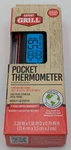 Expert Grill Pocket Digital Instant Read Meat Grilling Thermometer Red. Fixed Price $14.25.