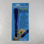 New Burton Cooked-per'fect Perfect Color Changing Thermometer Fish Blue. Fixed Price $19.95.