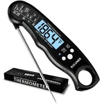 Kuluner Waterproof Digital Meat Thermometer Fast Accurate Cooking Tool. Fixed Price $18.29.