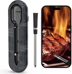Aurasky Unique Wirel Meat Thermometer, Accurate Temperature Detect. Fixed Price $34.98.