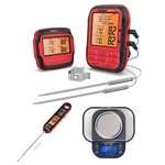 Thermopro Tp828b Wireless Meat Thermometer Dual Probes 500ft Remote Smoker/grill. Fixed Price $42.99.