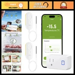 Wifi Refrigerator Thermometer & Freezer Alarm, App Alerts, 2 Remote Sensors, Dat. Fixed Price $75.19.