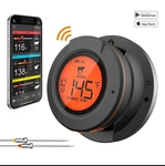 Grillers Thermometer, Wireless Smart Meat Thermometer With App Bluetooth Bbq. Fixed Price $50.86.