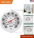 Large Number Thermometer Big Bold Display Temperature Gauge. Fixed Price $13.44.