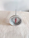 Vtg Cooper Candy Jelly Deep Fry Thermometer Usa Aluminum 6.25". Fixed Price $10.00.