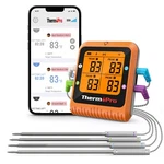 Thermopro Tp930 500ft Wireless Meat Thermometer, Bluetooth Thermometer. Fixed Price $46.99.