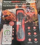 Temp Spike Thermopro Truly Wireless Bluetooth Grill Smoking Thermometer Bundle. Fixed Price $39.00.