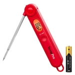 Temppro Tp03b Digital Meat Thermometer For Cooking, Orange Red, Bright Red. Fixed Price $28.31.