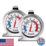 Pecula 2 Pack Refrigerator Thermometer 30-30c/20-80f Classic Fridge. Fixed Price $10.19.