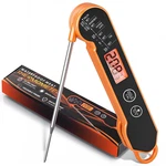 Meat Thermometer Digital With Backlight, Calibration & Hold Function, Ip65 Water. Fixed Price $19.99.