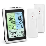 Oria Wireless Freezer Thermometer, Digital Refrigerator Thermometer With 2 Se.... Fixed Price $34.32.