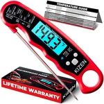 Kizen Instant Read Meat Thermometer Digital - Food For Red/black. Fixed Price $22.99.