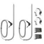 Pit Boss 2-pack Replacement Meat Probe For Pellet Grill Smoker, 3.5mm Plug. Fixed Price $19.67.