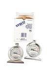 Sysco Freezer & Refrigerator Thermometer 1953942 -20 To 80f Lot Of 2 Silver. Fixed Price $14.99.