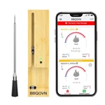 Smart Wireless Meat Thermometer Zero Wire With App Remote Bluetooth Ther.... Fixed Price $42.99.